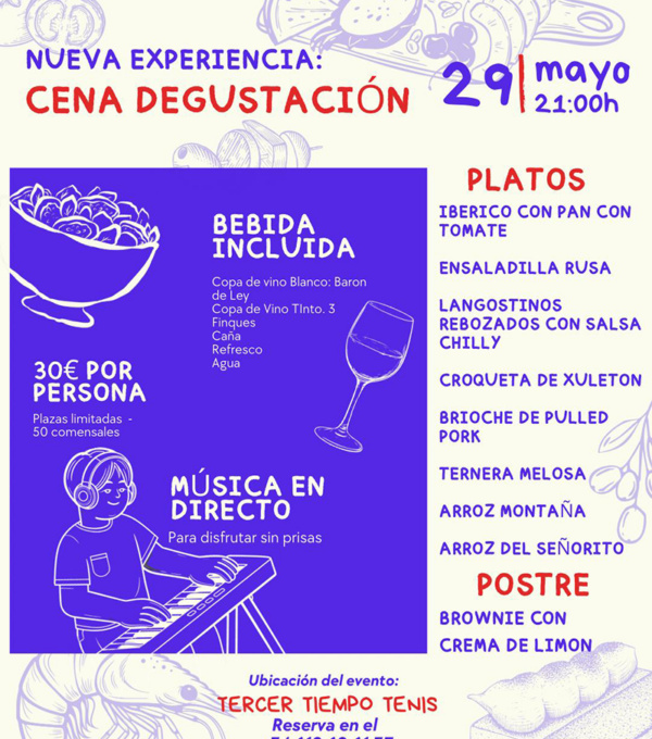 Club-Tennis-dAro_Nueva-experiencia-gastronómica-Cena-Degustación